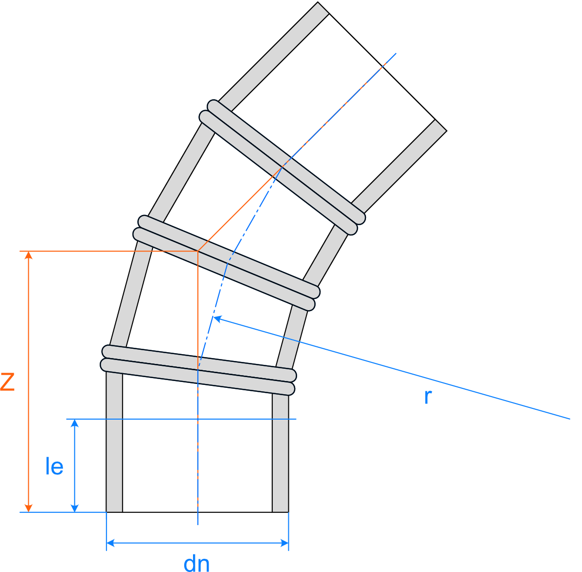 Mill Pro Bend Fab 45 LS Blk Ill
