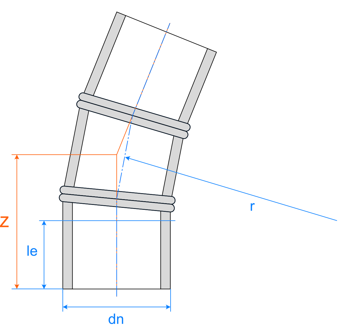 Mill Pro Bend Fab 22 LS Blu Ill
