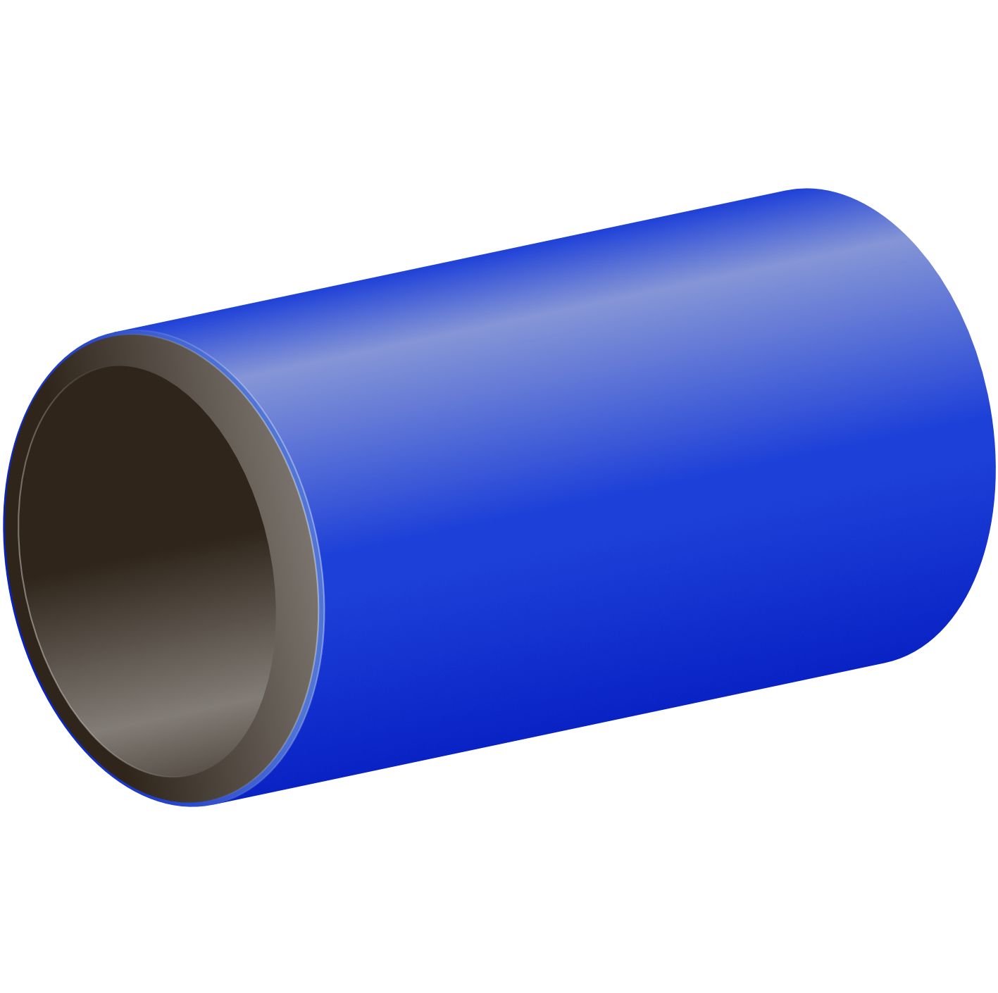 Mill Pro PE Pipe M10 Pipe Blu