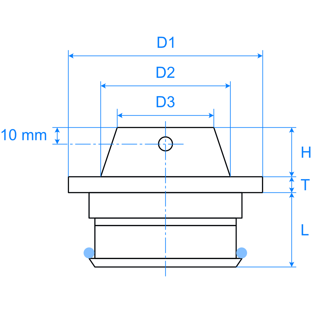 Mill Pro Push Plug For P Trap Ill