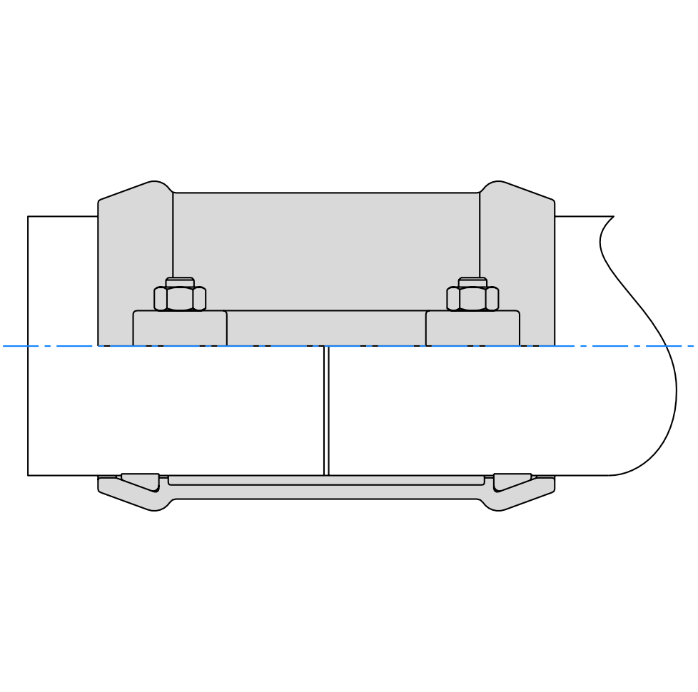 Hawle System2000 Split Collar Ill