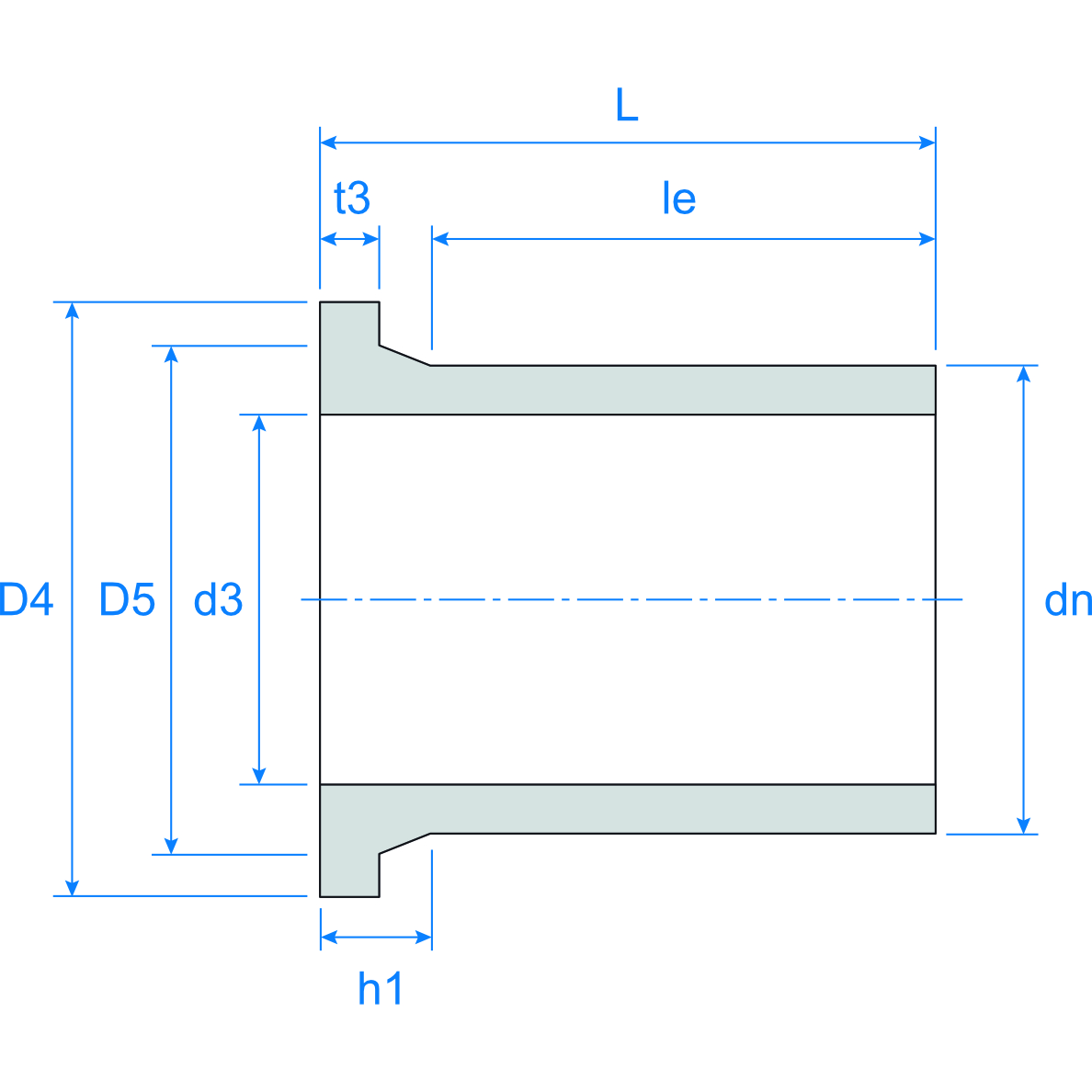 Mill Pro Flgadpt Mld LS Blk Ill