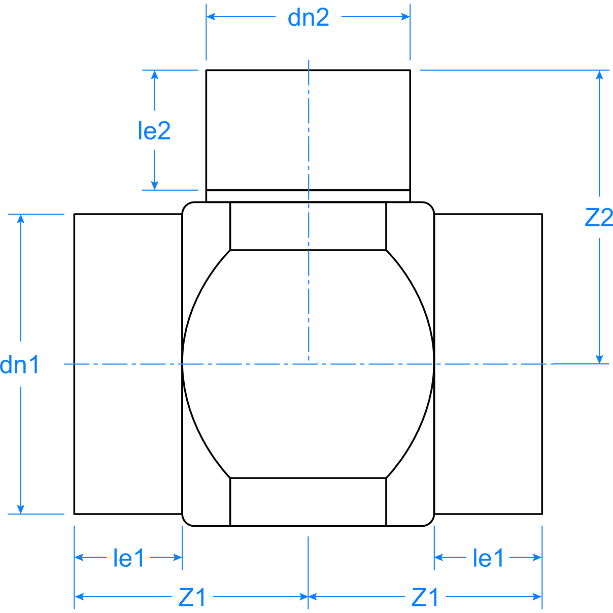 Mill Pro Tee Red Fab LS Blk Ill