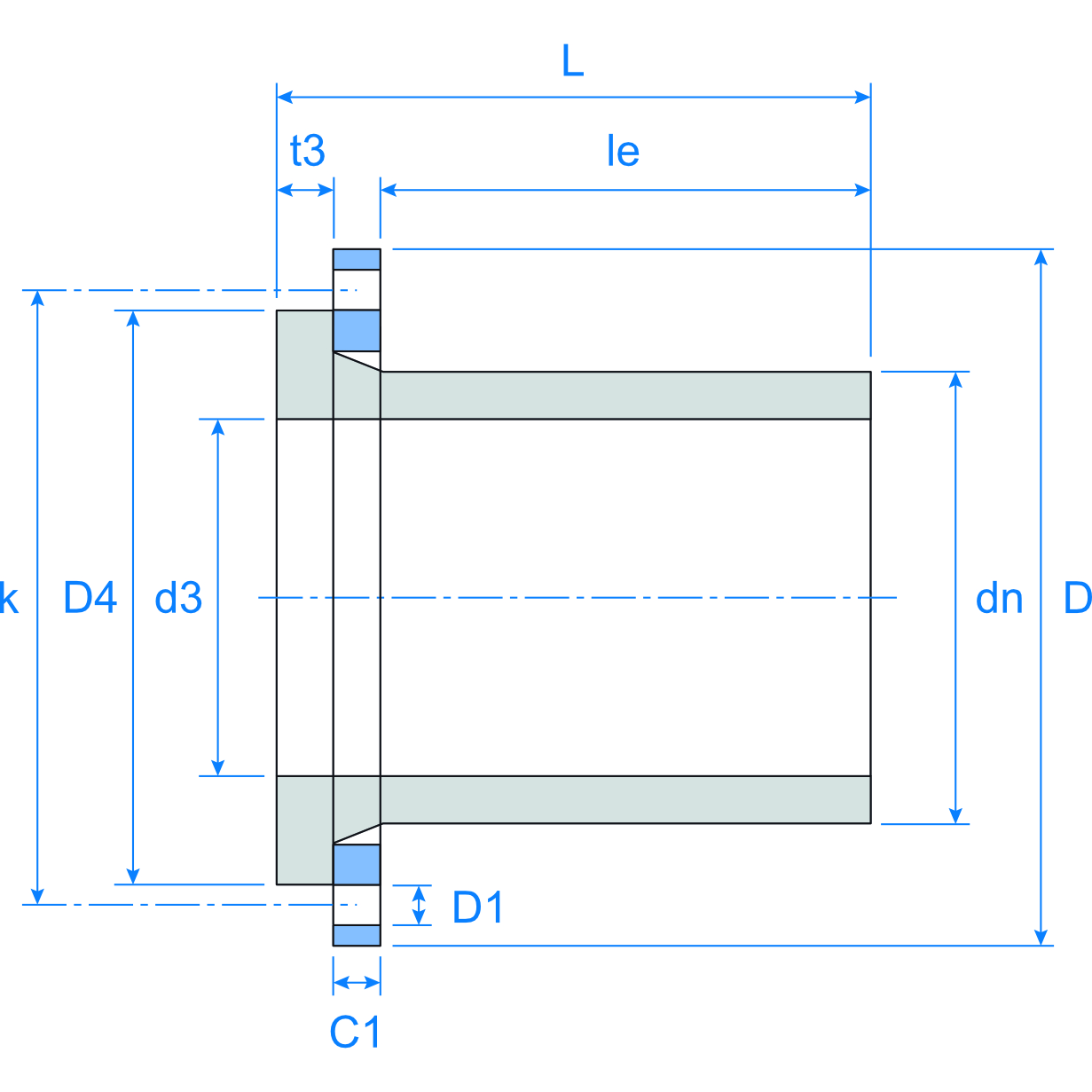 Mill Pro Std Flgassy Mld LS Blk Ill