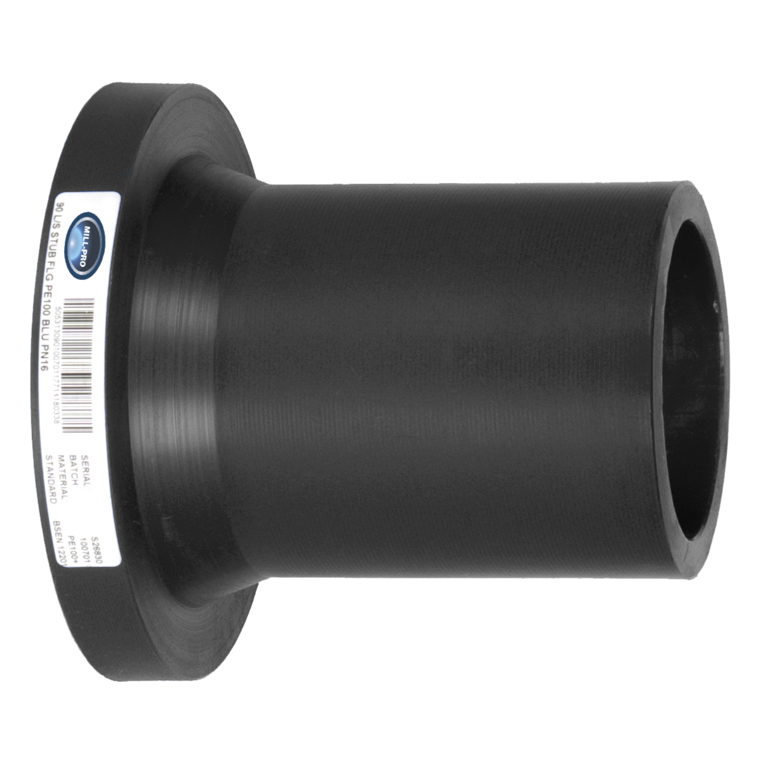 Mill Pro Flgadpt Mld LS Blk