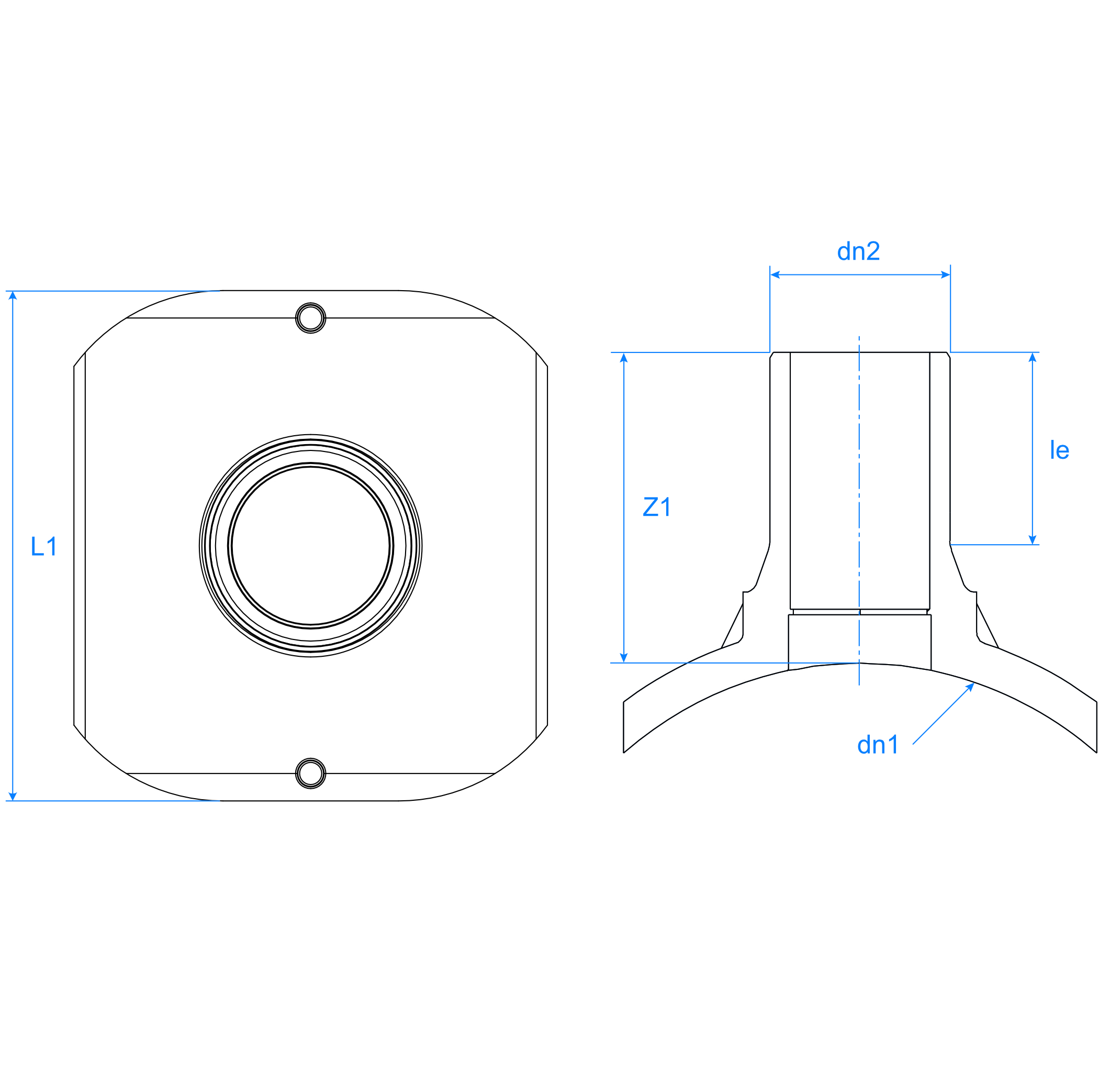 Friatec Saddle SA TL EF Blk Ill